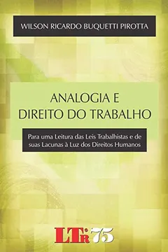 Livro Analogia e Direito do Trabalho - Resumo, Resenha, PDF, etc.