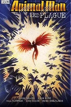 Capa do livro Animal Man Volume 7: Red Plague