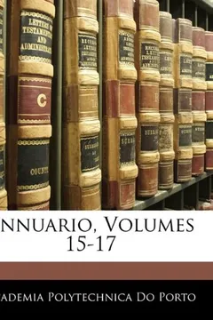 Livro Annuario, Volumes 15-17 - Resumo, Resenha, PDF, etc.