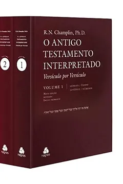 Livro Antigo Testamento Interpretado – 5 Volumes - Resumo, Resenha, PDF, etc.