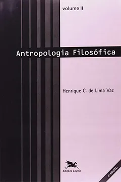 Capa do livro Antropologia Filosófica II