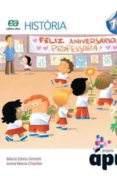 Capa do livro Ápis História. 1º Ano