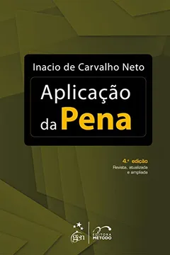 Capa do livro Aplicação da Pena
