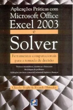 Livro Aplicações Práticas Com O MS-Office Excel - Resumo, Resenha, PDF, etc.