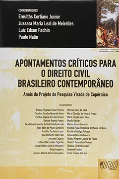 Livro Apontamentos Críticos Para o Direito Civil Brasileiro Contemporâneo - Resumo, Resenha, PDF, etc.