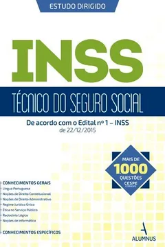 Livro Apostila INSS. De Acordo com o Edital Número 1-INSS de 22.12.2015 - Resumo, Resenha, PDF, etc.