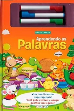 Livro Aprendendo as Palavras - Volume 1. Coleção Escreva e Apague - Resumo, Resenha, PDF, etc.