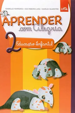 Capa do livro Aprender Com Alegria - Volume 2. Educação Infantil