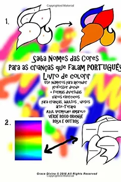 Livro Aprender Nombres de Colores Para Ninos Que Hablan Espanol Libro de Colorear Utilizar Numeros Para Aprender Profesor Decide Formas de La Diversion Mult - Resumo, Resenha, PDF, etc.