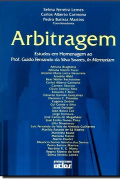 Livro Arbitragem - Resumo, Resenha, PDF, etc.