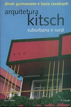 Capa do livro Arquitetura Kitsch. Suburbana e Rural
