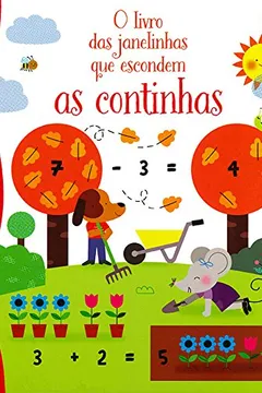 Capa do livro As Continhas. O Livro de Janelinhas que Escondem