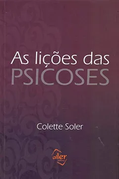 Capa do livro As Lições das Psicoses