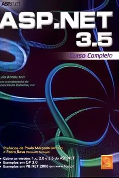 Livro Asp.NET 3.5. Curso Completo - Resumo, Resenha, PDF, etc.