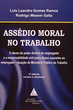 Livro Assédio Moral no Trabalho - Resumo, Resenha, PDF, etc.