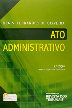 Livro Ato Administrativo - Resumo, Resenha, PDF, etc.