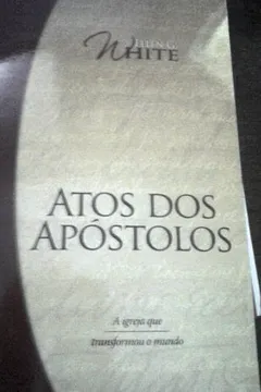 Livro Atos Dos Apóstolos - Resumo, Resenha, PDF, etc.