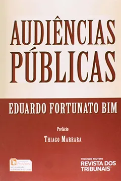 Livro Audiências Públicas - Resumo, Resenha, PDF, etc.