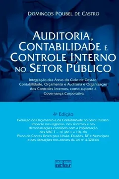 Capa do livro Auditoria, Contabilidade E Controle Interno No Setor Público