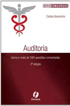 Livro Auditoria - Série Concursos - Resumo, Resenha, PDF, etc.