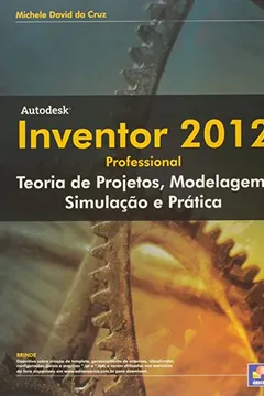 Capa do livro Autodesk Inventor 2012. Professional