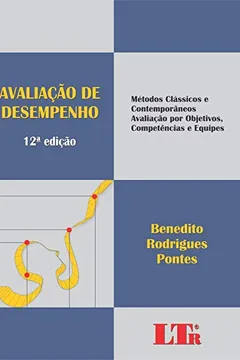 Capa do livro Avaliação de Desempenho. Métodos Clássicos e Contemporâneos, Avaliação por Objetivos, Competências e Equipes