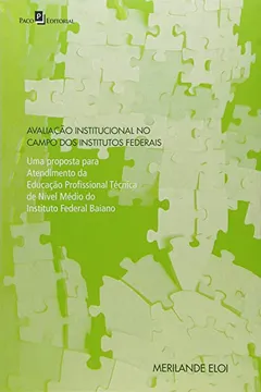 Livro Avaliação Institucional no Campo dos Institutos Federais - Resumo, Resenha, PDF, etc.