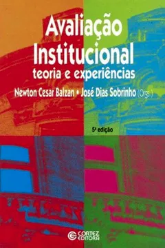 Capa do livro Avaliação Institucional. Teoria e Experiências