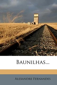 Capa do livro Baunilhas...