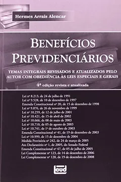 Livro Benefícios Previdenciários - Resumo, Resenha, PDF, etc.