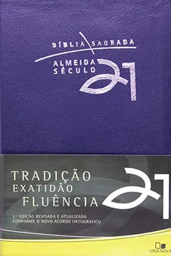 Livro Bíblia Almeida Século 21. Capa Azul - Resumo, Resenha, PDF, etc.