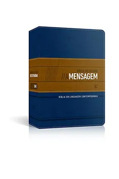 Livro Bíblia de Estudo a Mensagem CP Azul e Bege - Resumo, Resenha, PDF, etc.