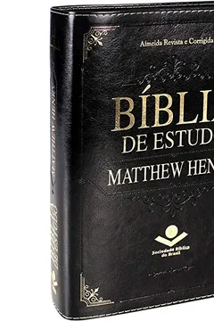 Livro Bíblia de Estudo Matthew Henry - Preta - Resumo, Resenha, PDF, etc.