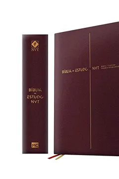 Livro Bíblia de Estudo Nova Versão Transformadora: Capa Vinho - Resumo, Resenha, PDF, etc.