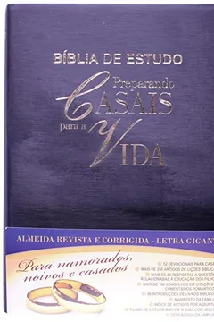 Livro Bíblia De Estudo Preparando Casais Para A Vida. Preta - Resumo, Resenha, PDF, etc.