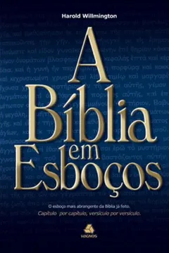 Livro Biblia Em Esbocos, A - Resumo, Resenha, PDF, etc.