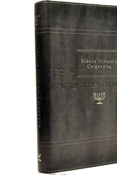 Livro Bíblia Judaica Completa - Capa Cinza - Resumo, Resenha, PDF, etc.