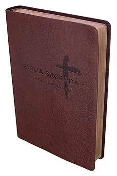 Livro Bíblia Sagrada NVI - Letra Extra Gigante. Capa Marrom - Resumo, Resenha, PDF, etc.