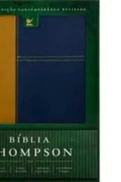 Livro Bíblia Thompson - Capa Luxo Azul e Amarelo - Resumo, Resenha, PDF, etc.