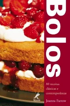 Capa do livro Bolos. 80 Receitas