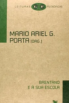 Livro Brentano e A Sua Escola - Resumo, Resenha, PDF, etc.