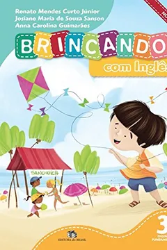 Capa do livro Brincando com Inglês 3º Ano. Novo