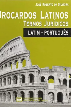 Capa do livro Brocardo Latinos