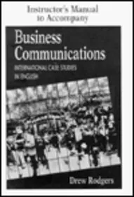 Livro Business Communications Instruct.Manual - Resumo, Resenha, PDF, etc.