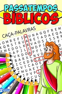 Capa do livro Caça-Palavras - Coleção Passatempos Bíblicos