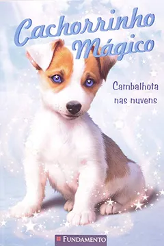 Capa do livro Cachorrinho Mágico. Cambalhota nas Nuvens