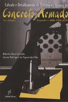 Capa do livro Cálculo e Detalhamento de Estruturas Usuais de Concreto Armado