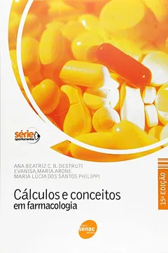 Capa do livro Calculos E Conceitos Em Farmacologia