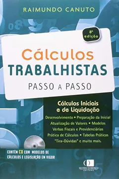 Livro Cálculos Trabalhistas Passo a Passo - Resumo, Resenha, PDF, etc.