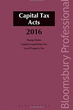 Livro Capital Tax Acts 2016 - Resumo, Resenha, PDF, etc.